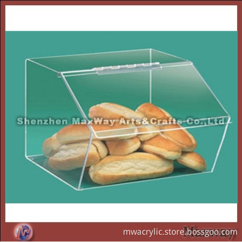 Clear High Grade skillful Acrylic/Perspex Bread Case